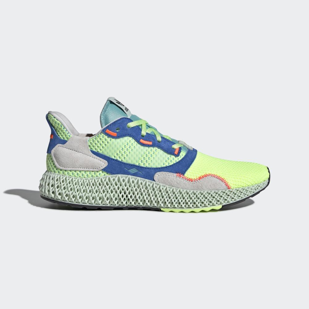 Originals Adidas ZX 4000 4D Barbati Romania - Galbeni/Verzi/Verde Menta EF9623